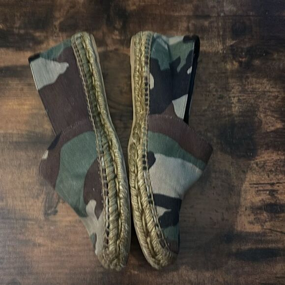 Saint Laurent camouflage print espadrilles size 39 - Picture 4 of 9